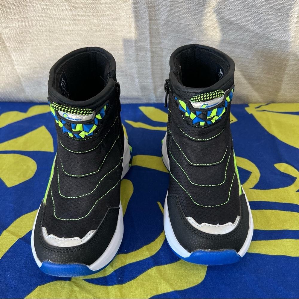 s sport by skechers Boys Size 10 Zuko Black Shoes